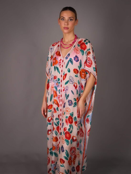 Tunique en Soie - ROUGE