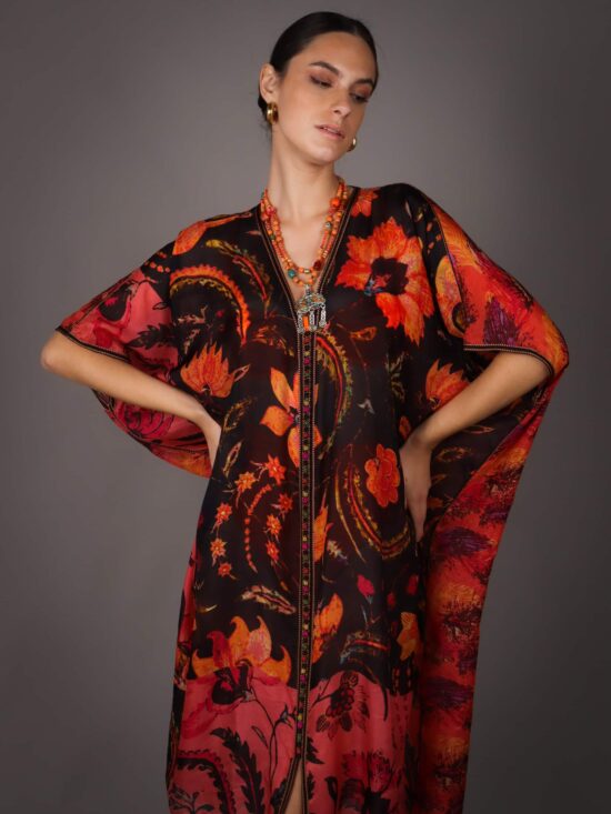 Tunique en Soie - ROUGE MAJI