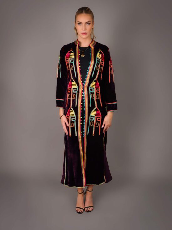 Caftan en Velour Style Boho