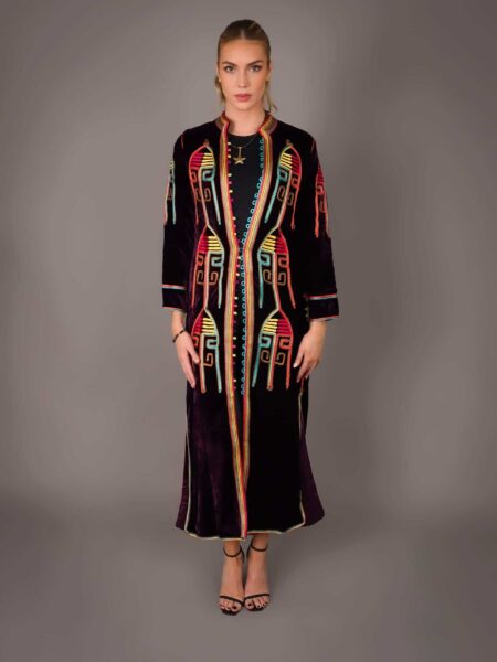 Caftan en Velour Style Boho