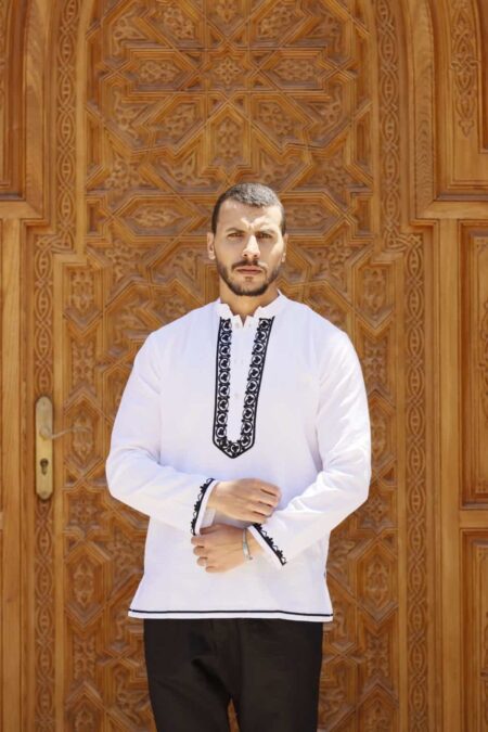 Chemise Homme Karakou Prestige - BLANC