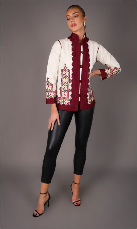 Jacket en cotton - BORDEAUX